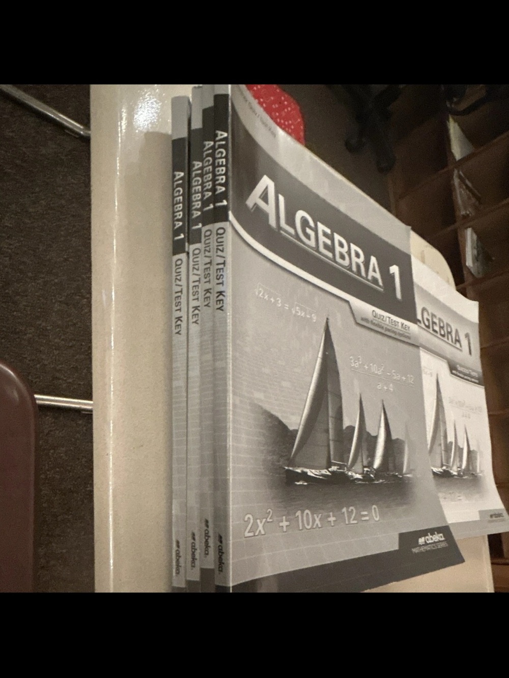 Algebra 1 Quiz/Test Key Workbook set- Gray